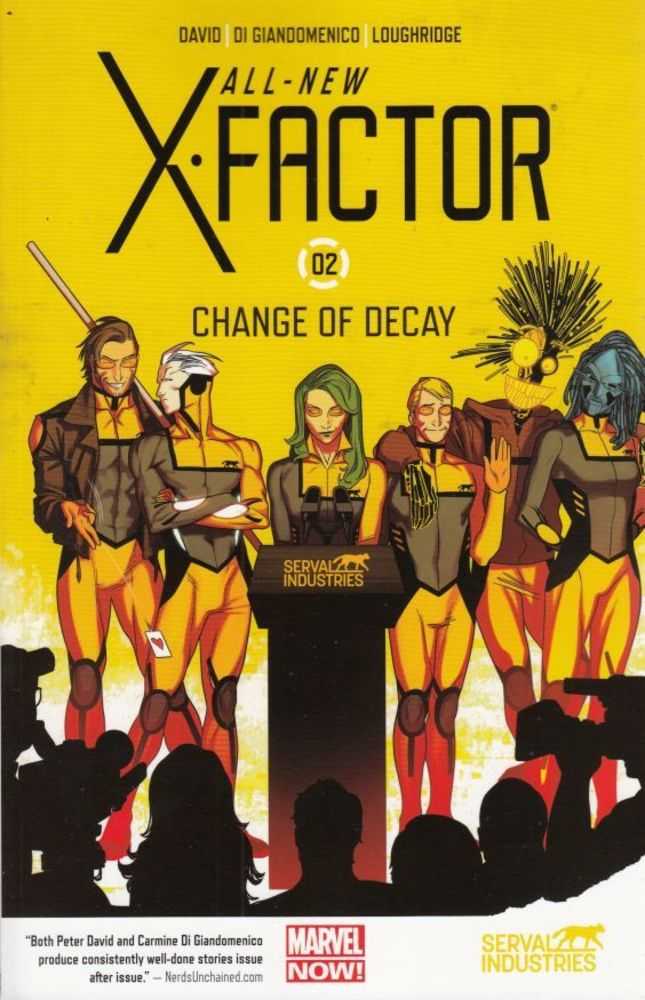 All New X Factor TPB Volume 02 Change Of Decay