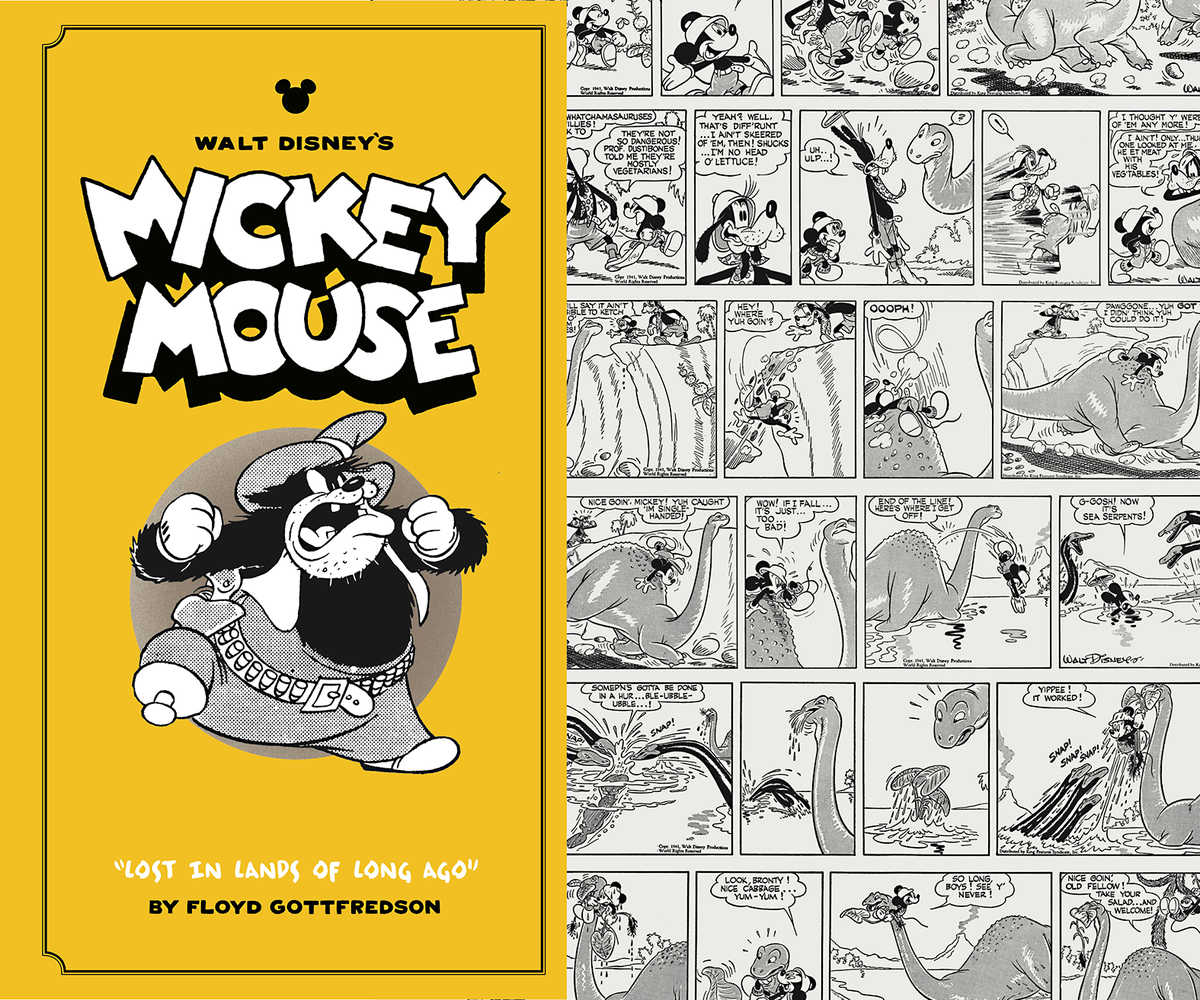 Disney Mickey Mouse Hardcover Volume 06 Lost Lands Long Ago
