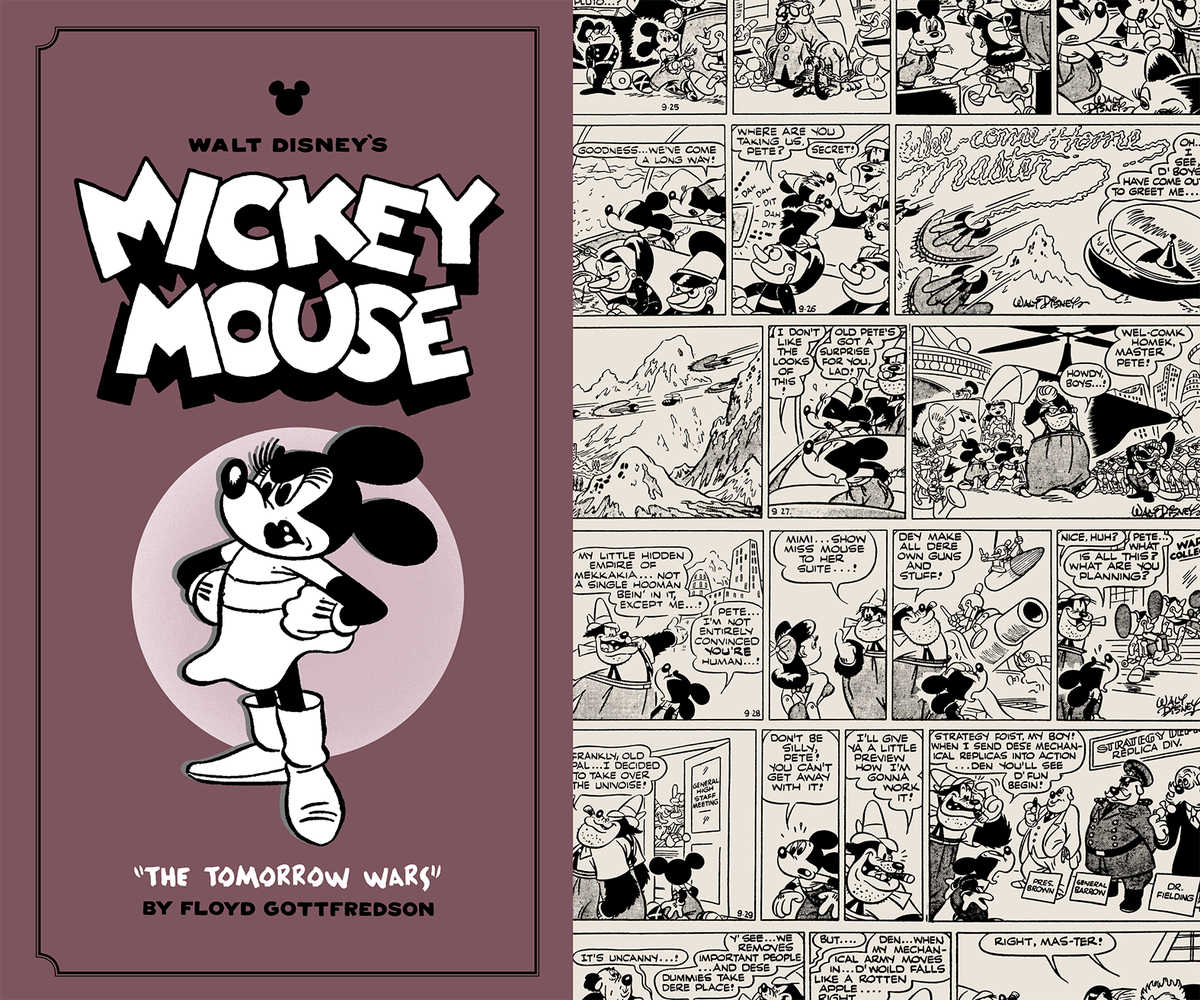 Disney Mickey Mouse Hardcover Volume 08 Tomorrow Wars