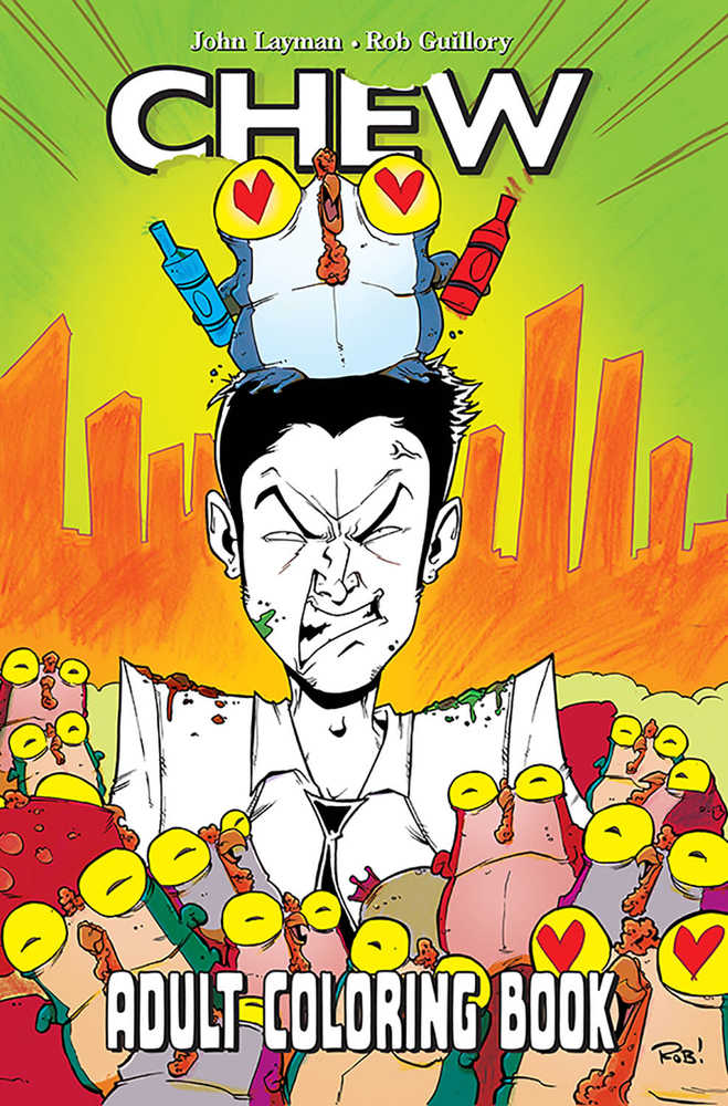 Chew Adult Coloring Book TPB (Mature)