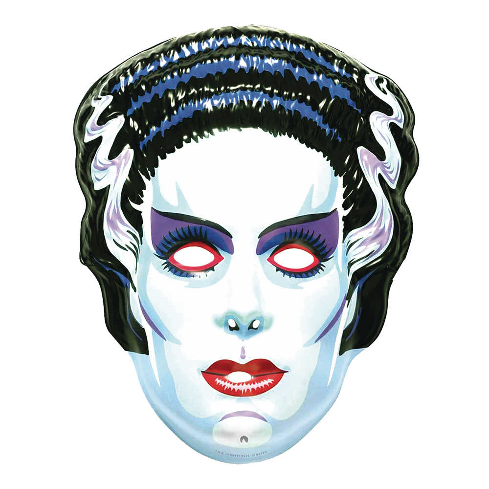 Universal Monsters White Bride Of Frankenstein Mask