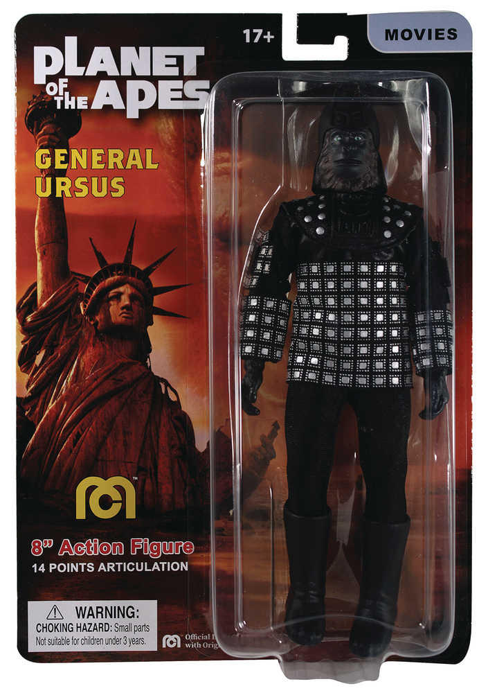 Mego Planet Of The Apes General Ursus 8 In Action Figure
