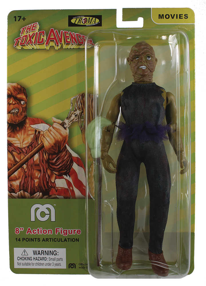 Mego Movies Toxic Avenger 8 In Action Figure
