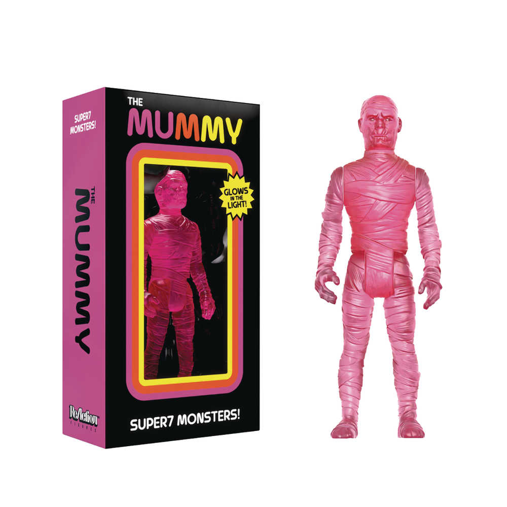 Universal Monsters Reaction The Mummy (Luminators) Action Figure