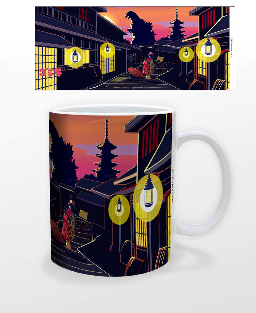 Godzilla Kimono Ceramic Mug