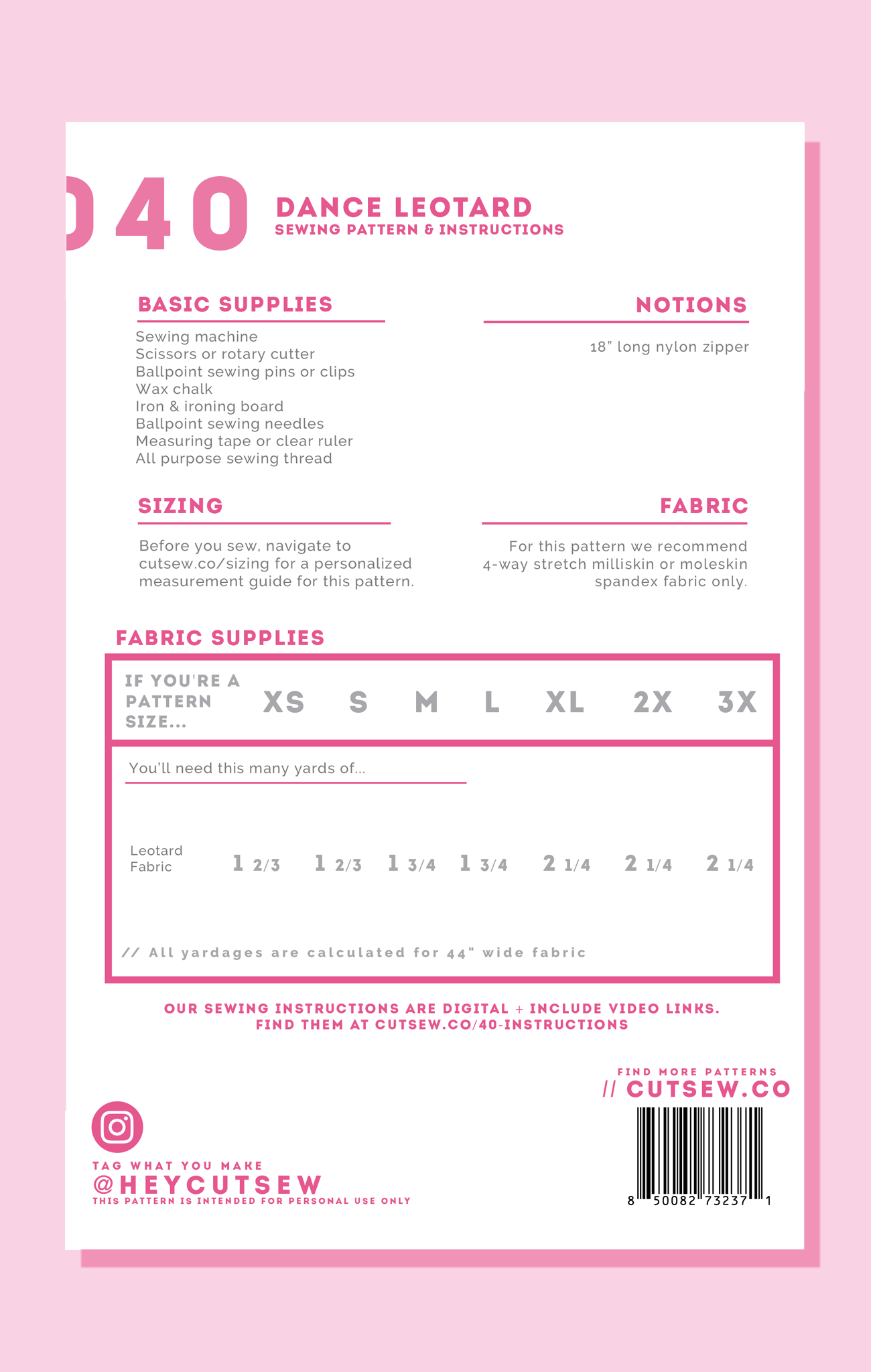 040 // DANCE LEOTARD