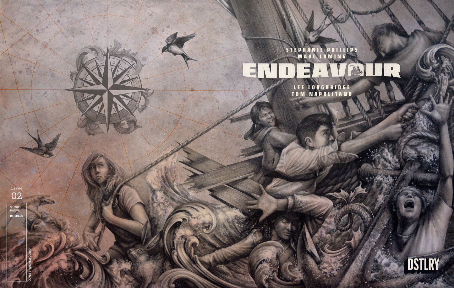 Endeavour #2 Cover E Andrew Curry Variant