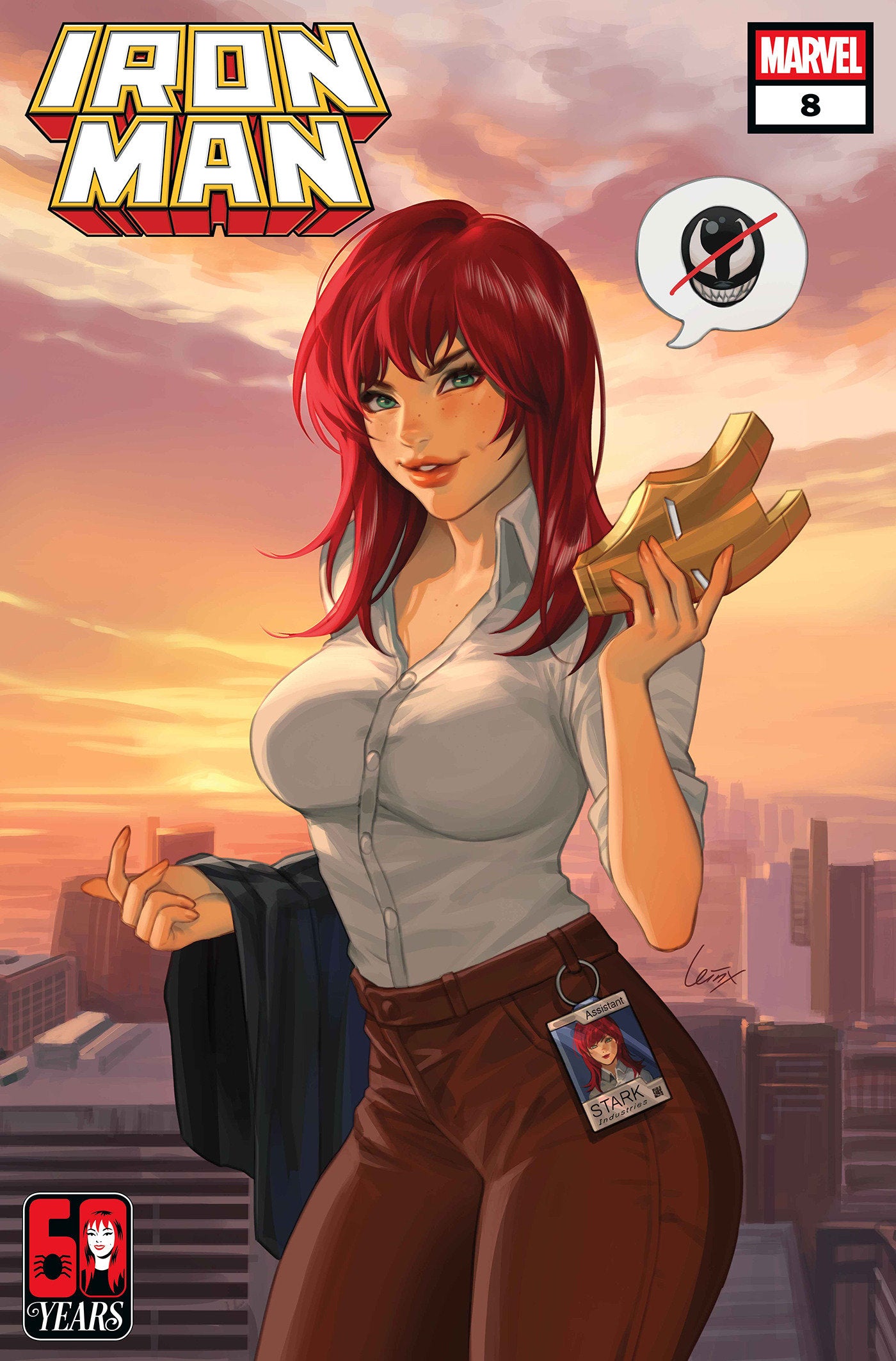 Iron Man #8 Leirix Mary Jane Watson Variant
