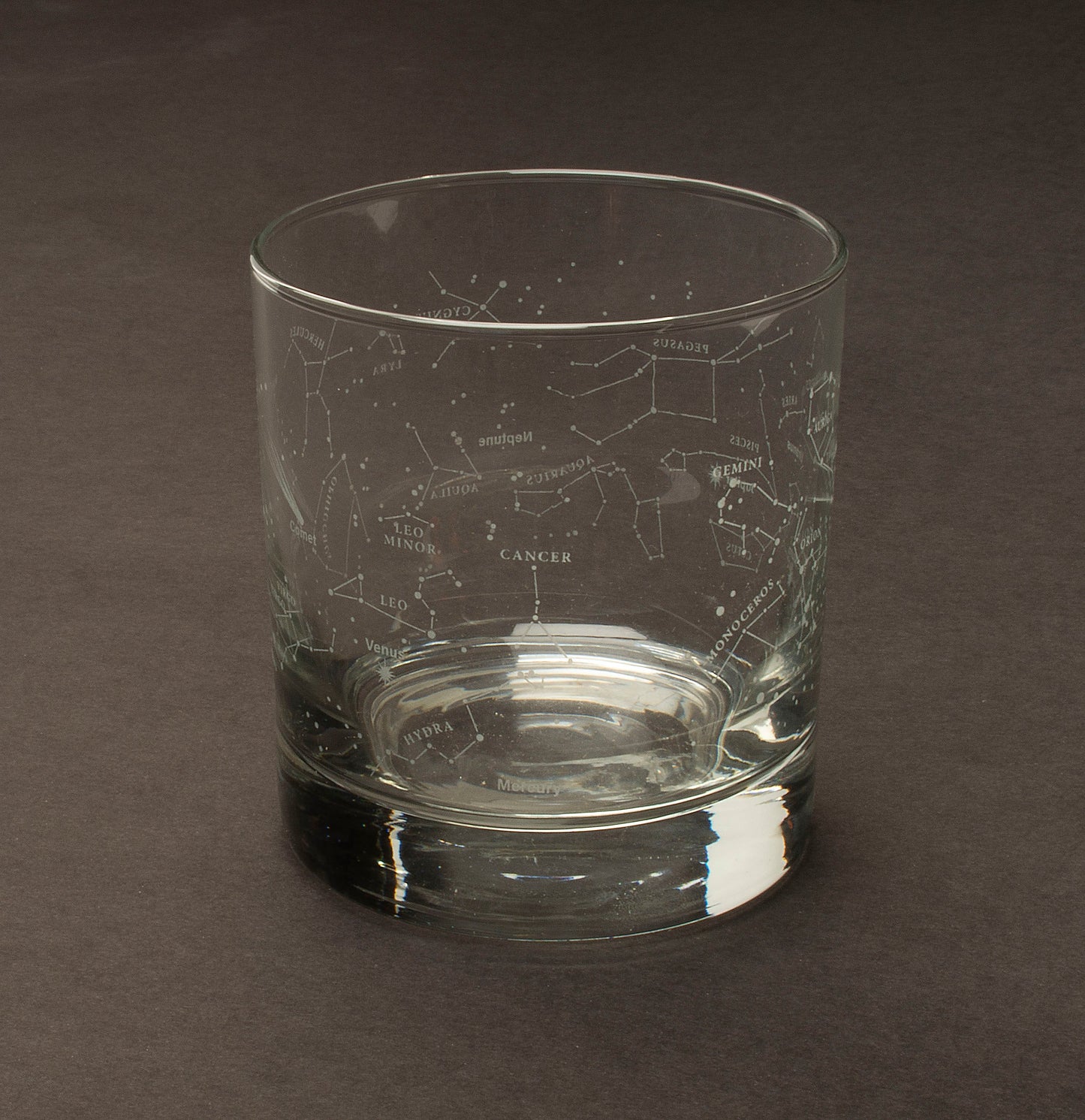 Constellations Rock Glass