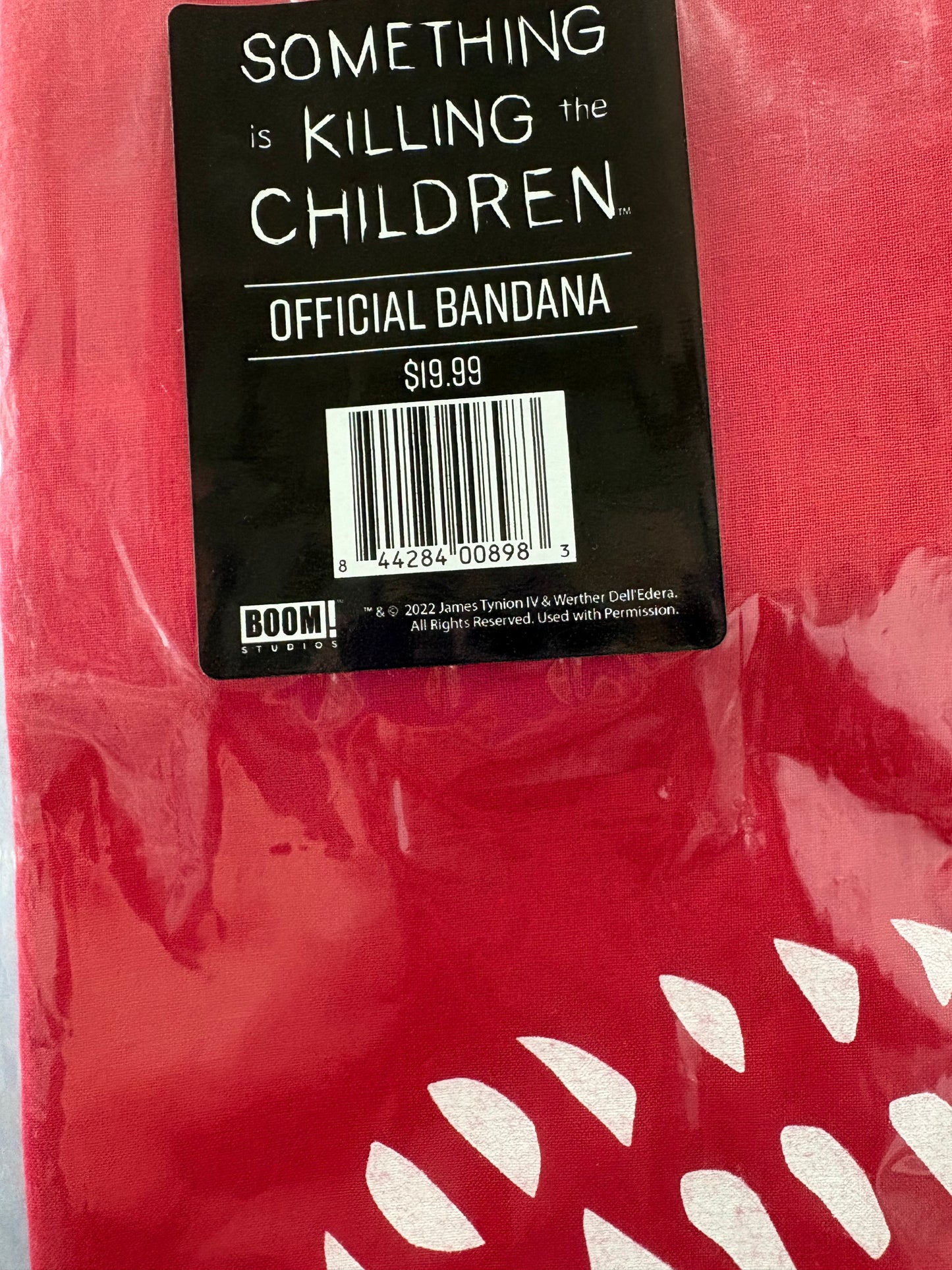 Something Is Killing The Children Official RED Bandana