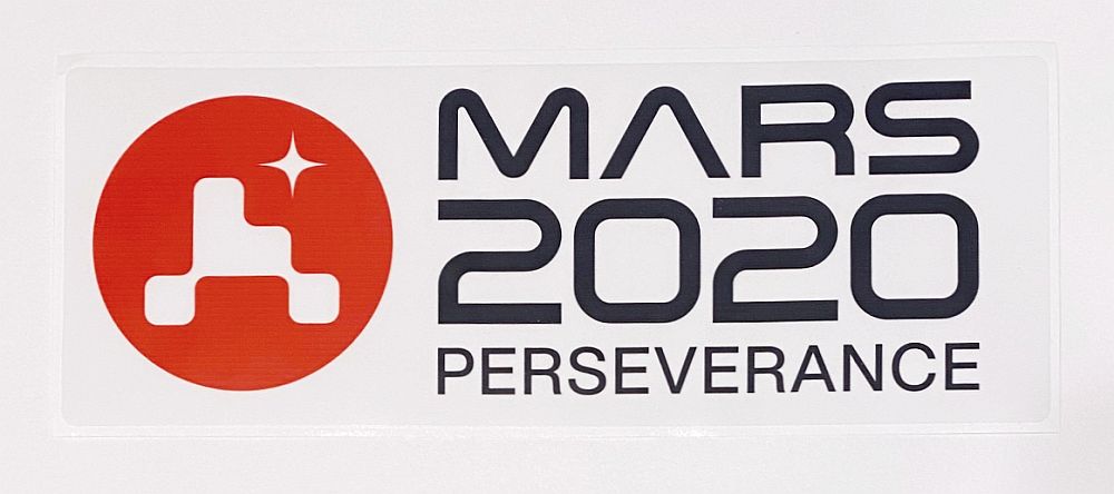 NASA JPL - MARS 2020 Perseverance Rover Bumper Sticker