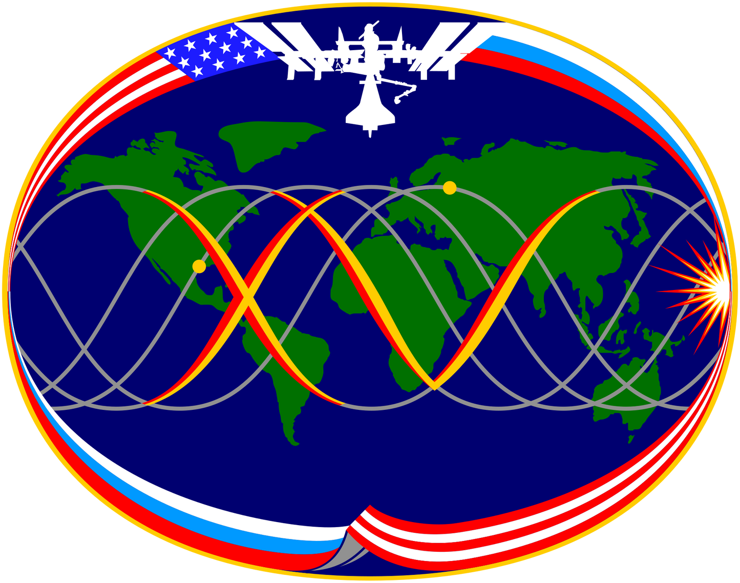 Expedition 15 Mission Sticker