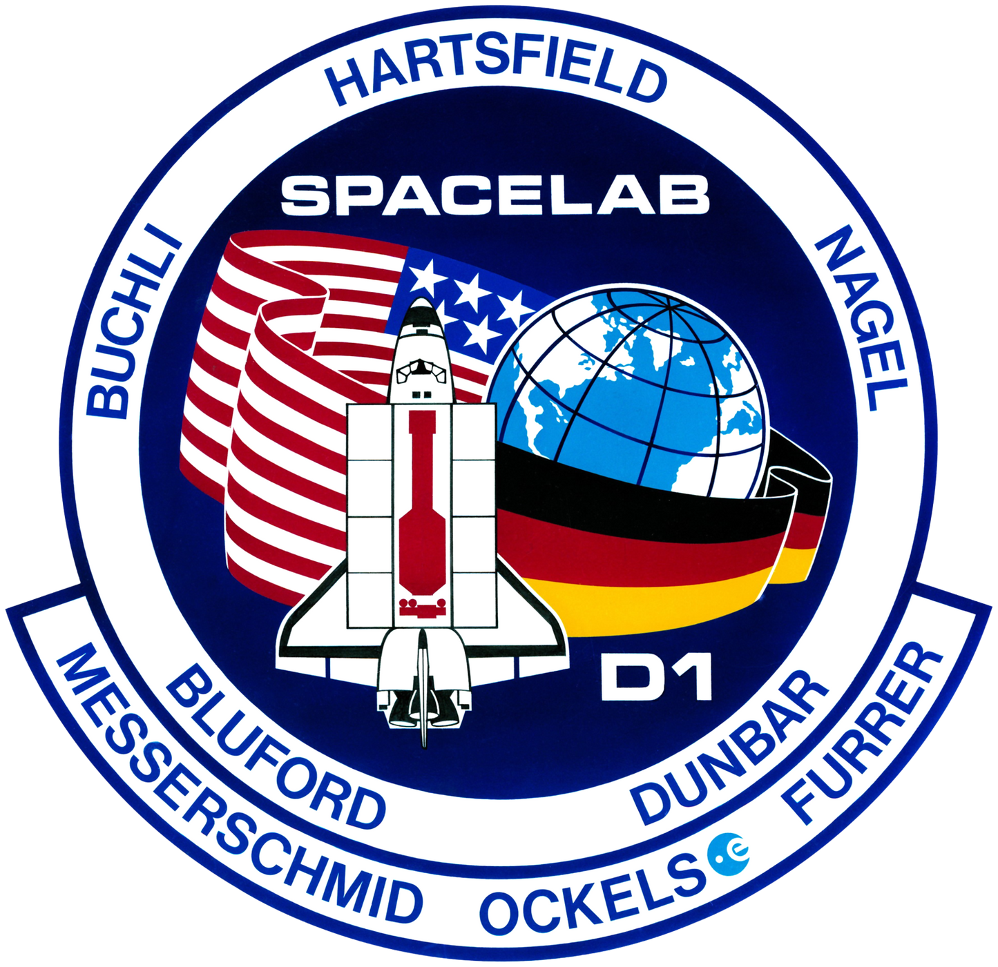 STS-61-A Mission Sticker