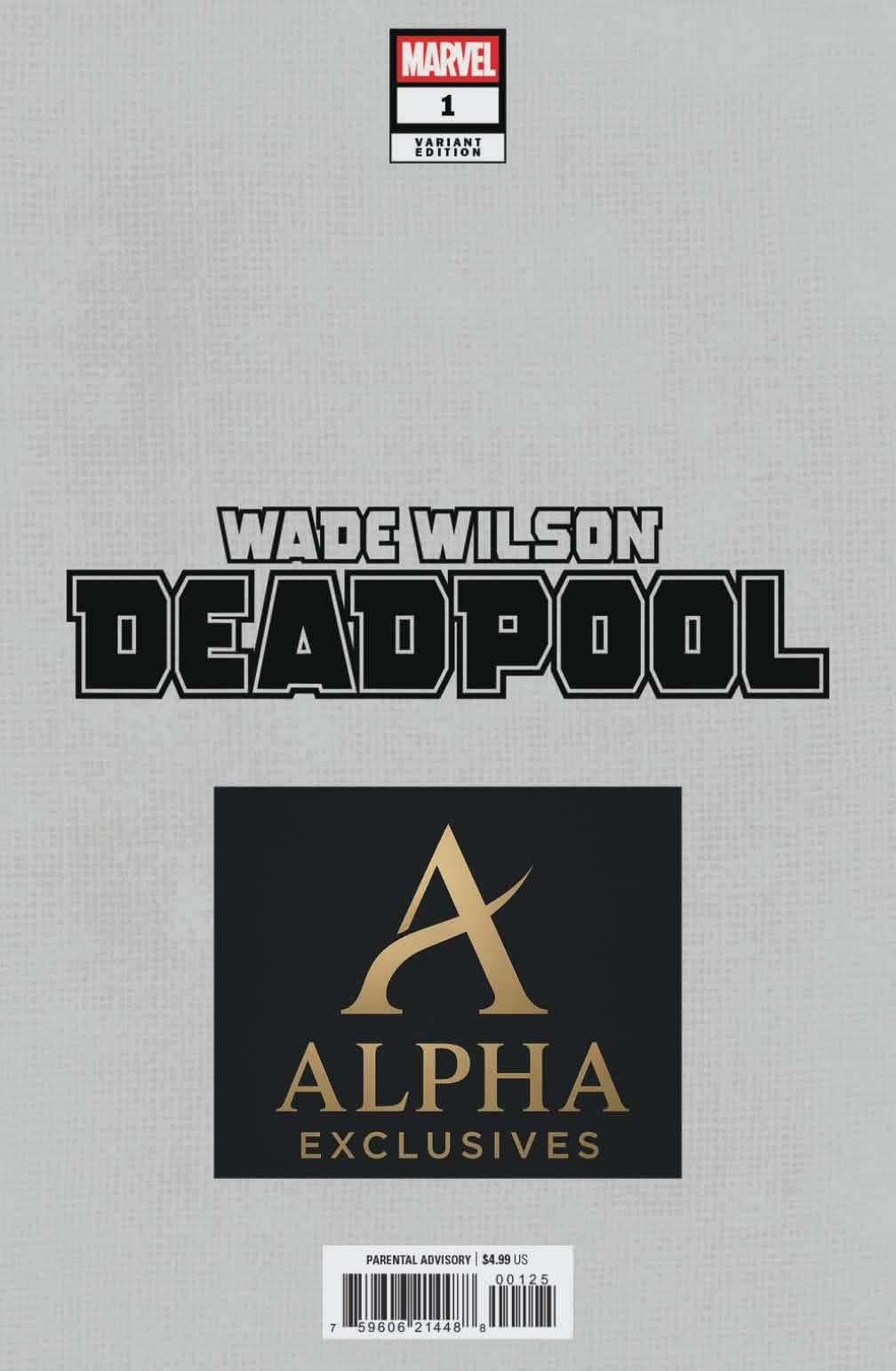 Wade Wilson: Deadpool #1 Nathan Szerdy Exclusive Virgin Var (02/11/2026)