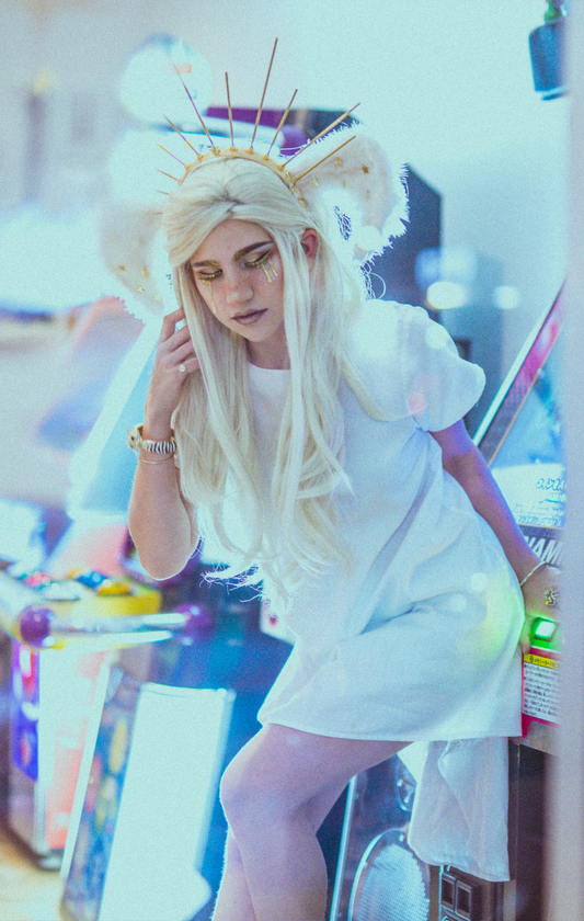 005 // RIBBON SHIRTDRESS