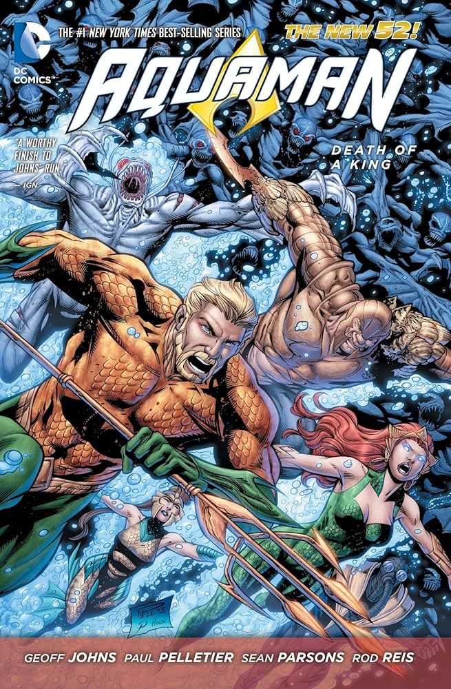 Aquaman Hardcover Volume 04 Death Of A King (N52)