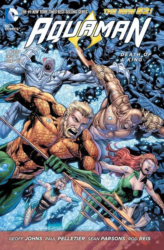 Aquaman Hardcover Volume 04 Death Of A King (N52)