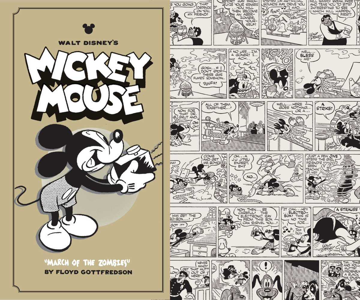 Disney Mickey Mouse Hardcover Volume 07 March Of Zombies