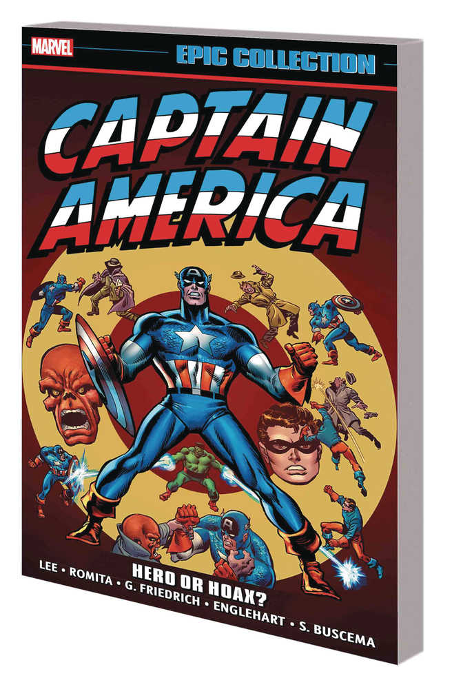 Captain America Epic Collection TPB Hero Or Hoax