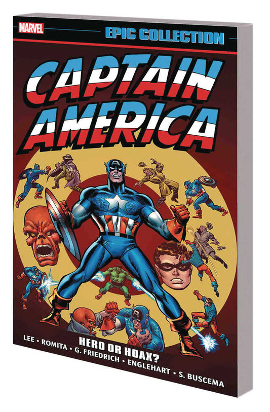 Captain America Epic Collection TPB Hero Or Hoax