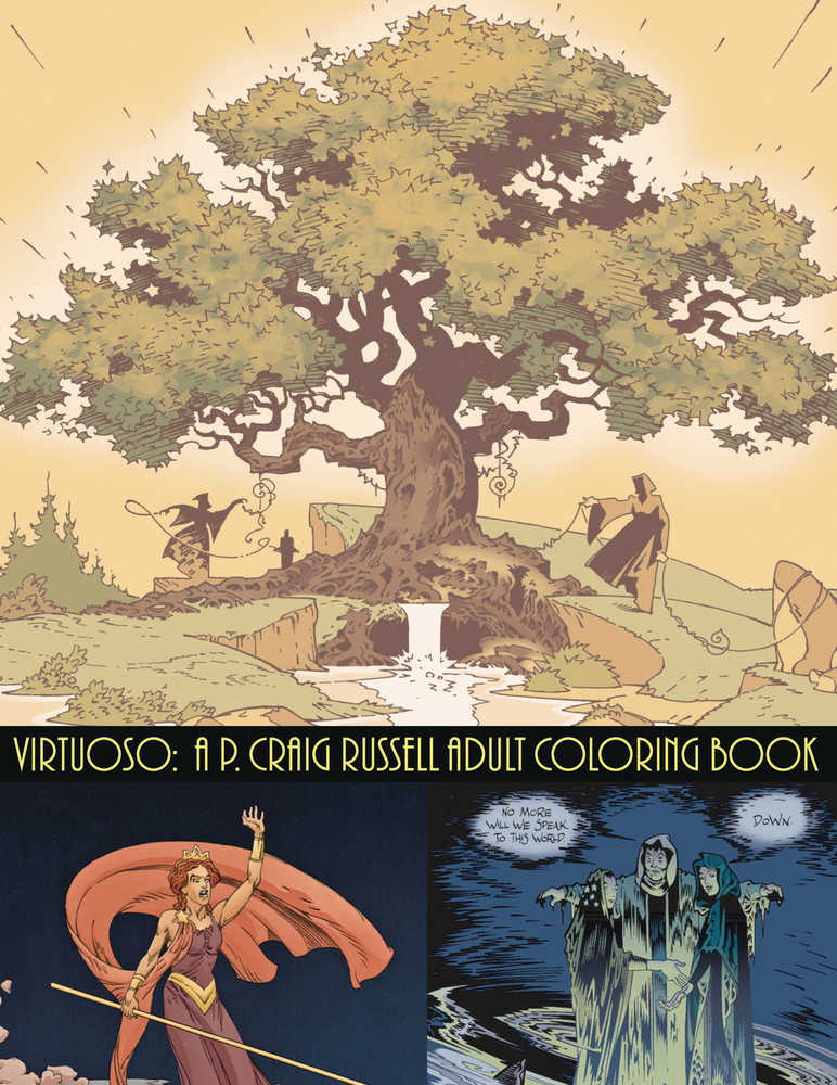 Virtuoso P Craig Russell Adult Coloring Book Softcover
