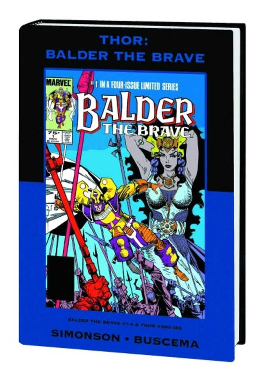 Thor Balder Brave Prem Hardcover Direct Market Edition