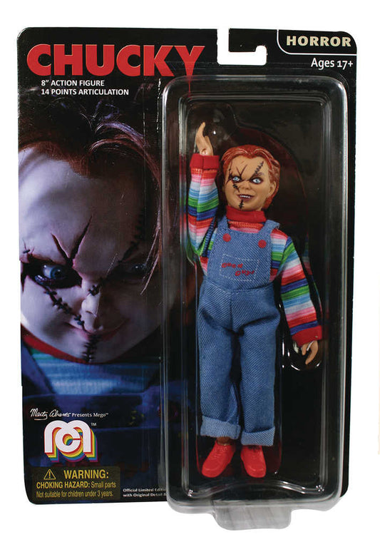 Mego Horror Chucky 8 In Action Figure