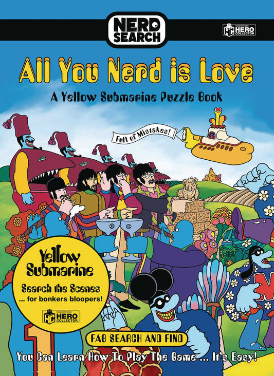 Beatles Nerd Search All You Nerd Is Love Yellow Submarine (C