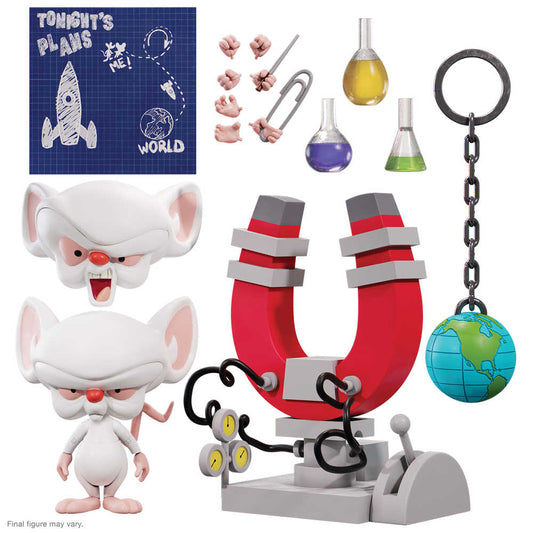 Animaniacs Ultimates Wv1 Brain Action Figure