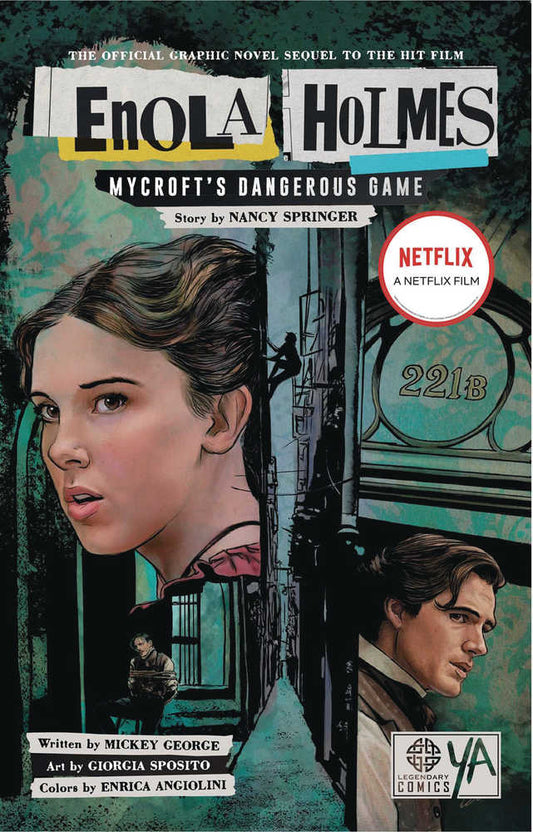 Enola Holmes Mycrofts Dangerous Game Graphic Novel