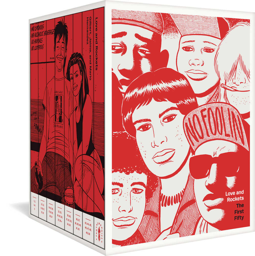 Love & Rockets First Fifty Classic 40 Th Anv Box Set Hardcover