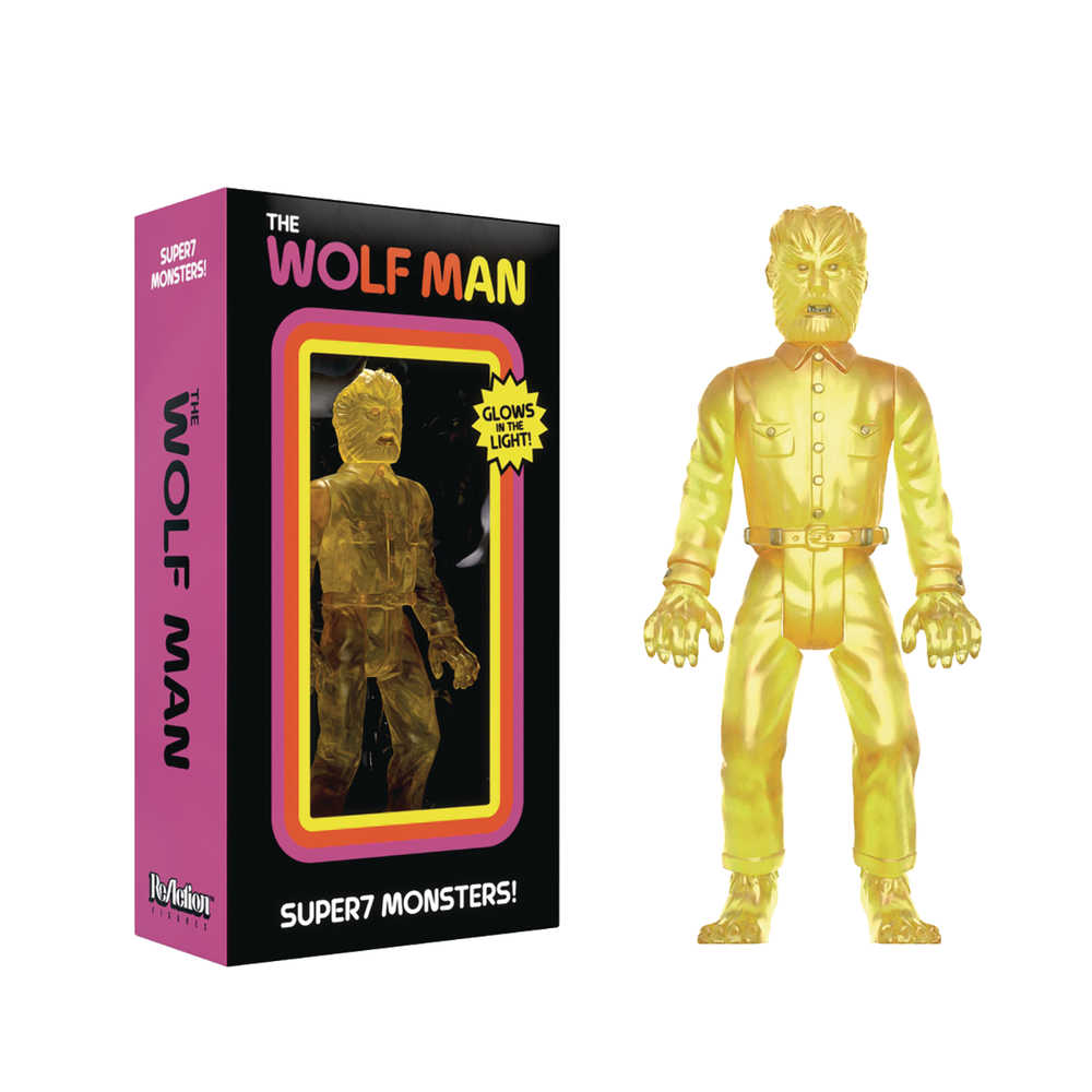 Universal Monsters Reaction The Wolf Man (Luminators) Action Figure (Ne