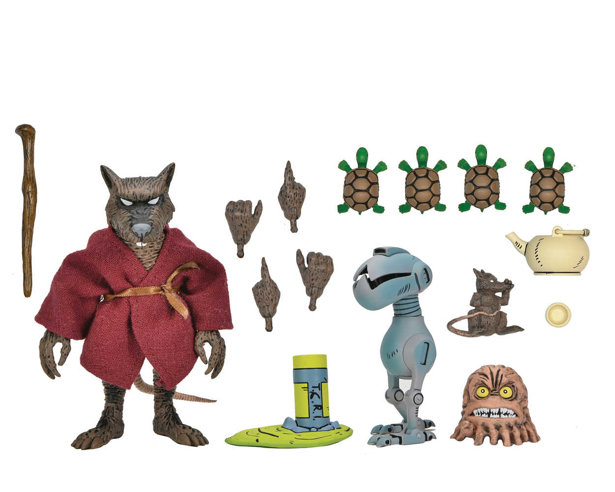 Teenage Mutant Ninja Turtles Mirage Comics Master Splinter 7 In Action Figure