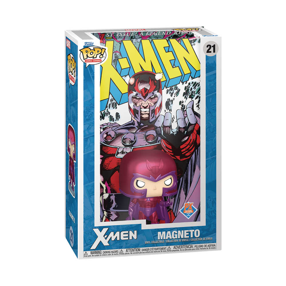Pop Comic Cover Marvel X-Men #1 Magneto Previews Exclusive Vinyl Figure
