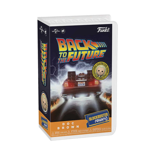 Funko Pop Rewind Back To The Future Doc Brown W/Ch Vinyl Figure (
