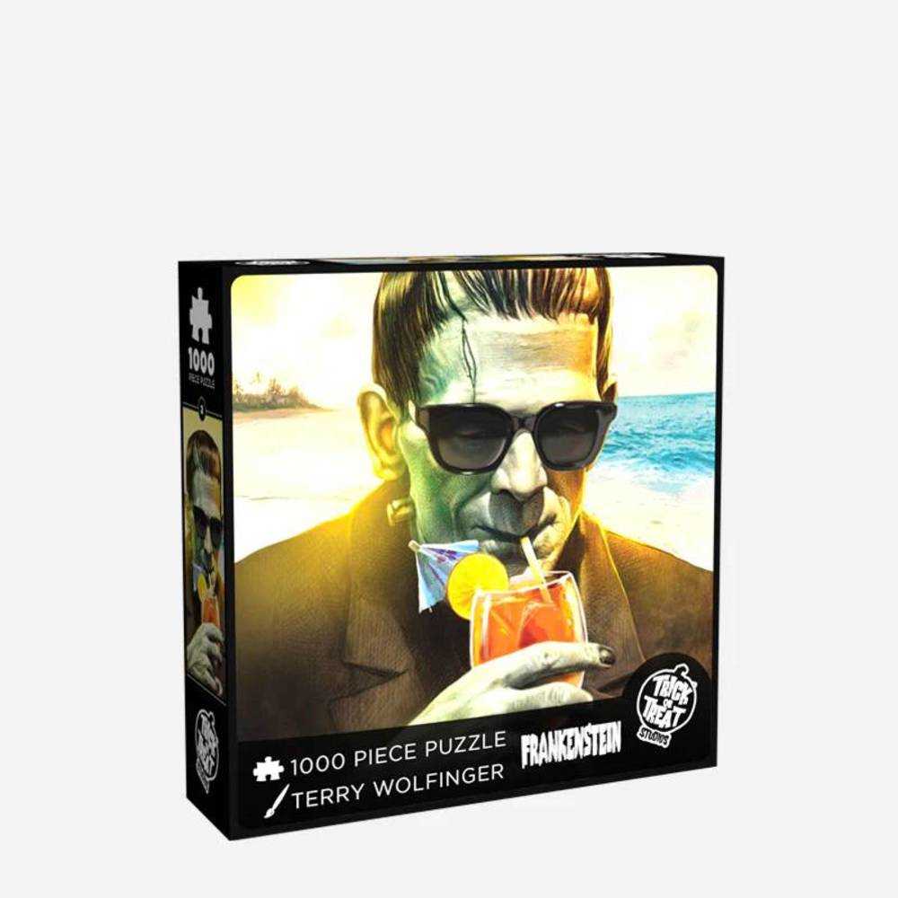 Frankenstein On The Beach 1000 Pc Puzzle