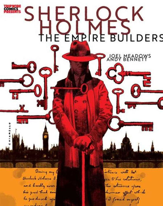 Sherlock Holmes And The Empire Builders Hardcover Volume 01 The Gene Genie Mark Chiarello New Printing