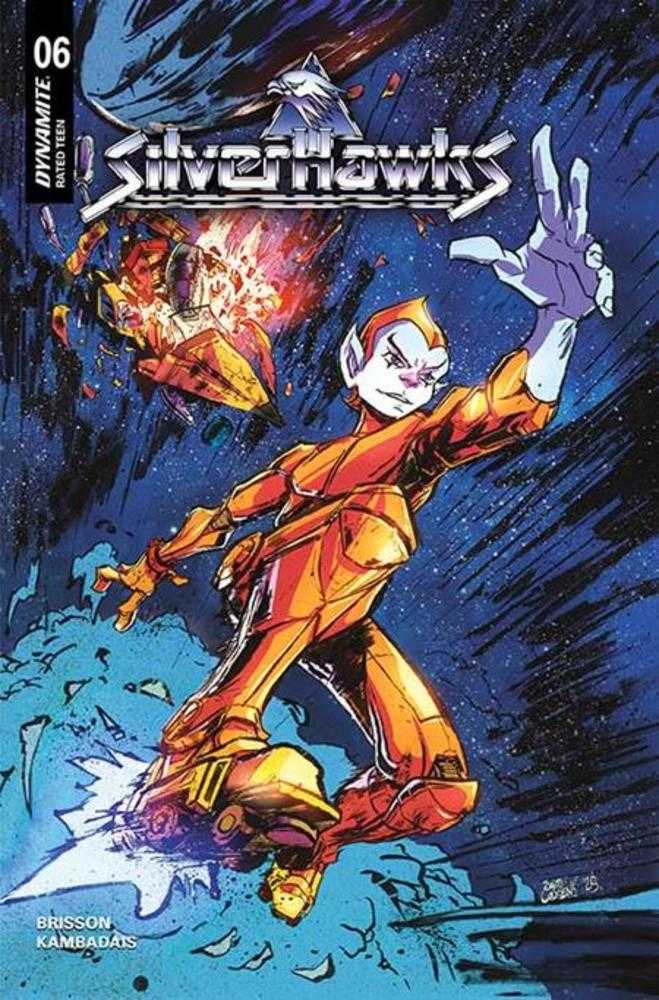 Silverhawks #6 Cover G 1 in 10 David Cousens Battle Damage Variant