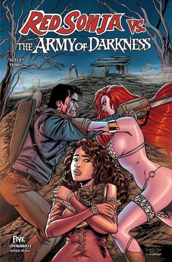 Red Sonja vs Army Of Darkness #5 Cover B Tim Seeley Variant