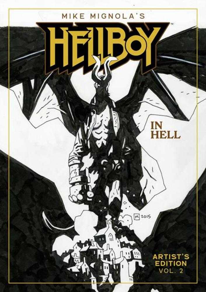 Mike Mignolas Hellboy In Hell Artists Edition Hardcover Book 02 Mike Mignola Cover