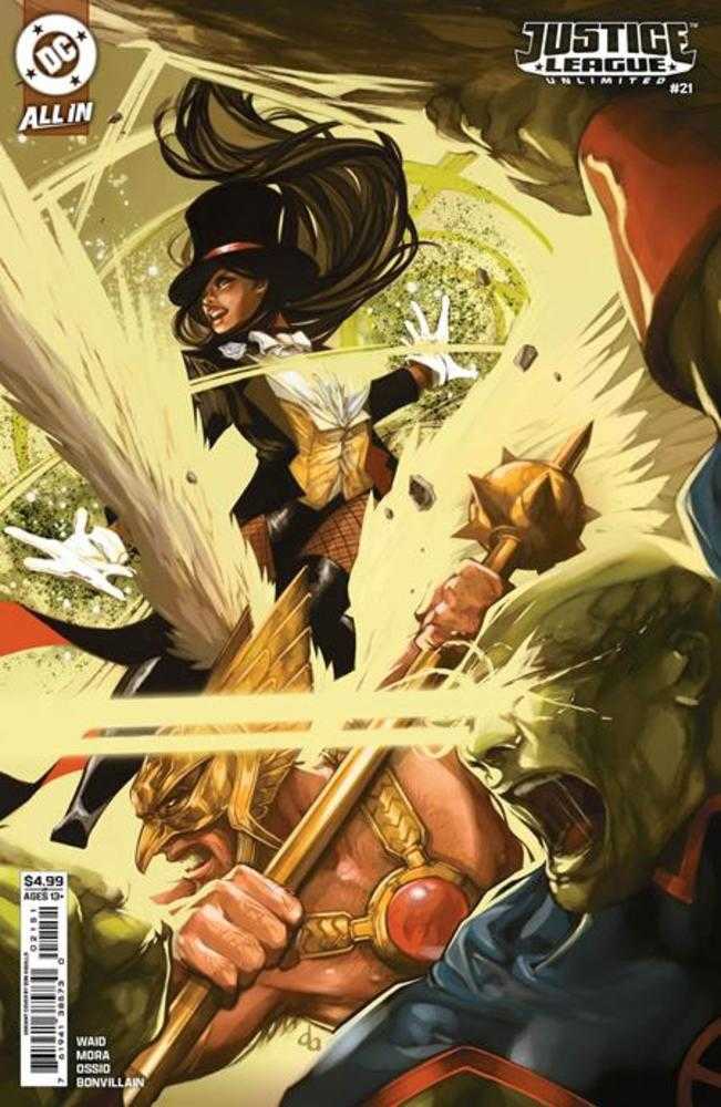 Justice League Unlimited #21 Cover E Don Aguillo Card Stock Variant