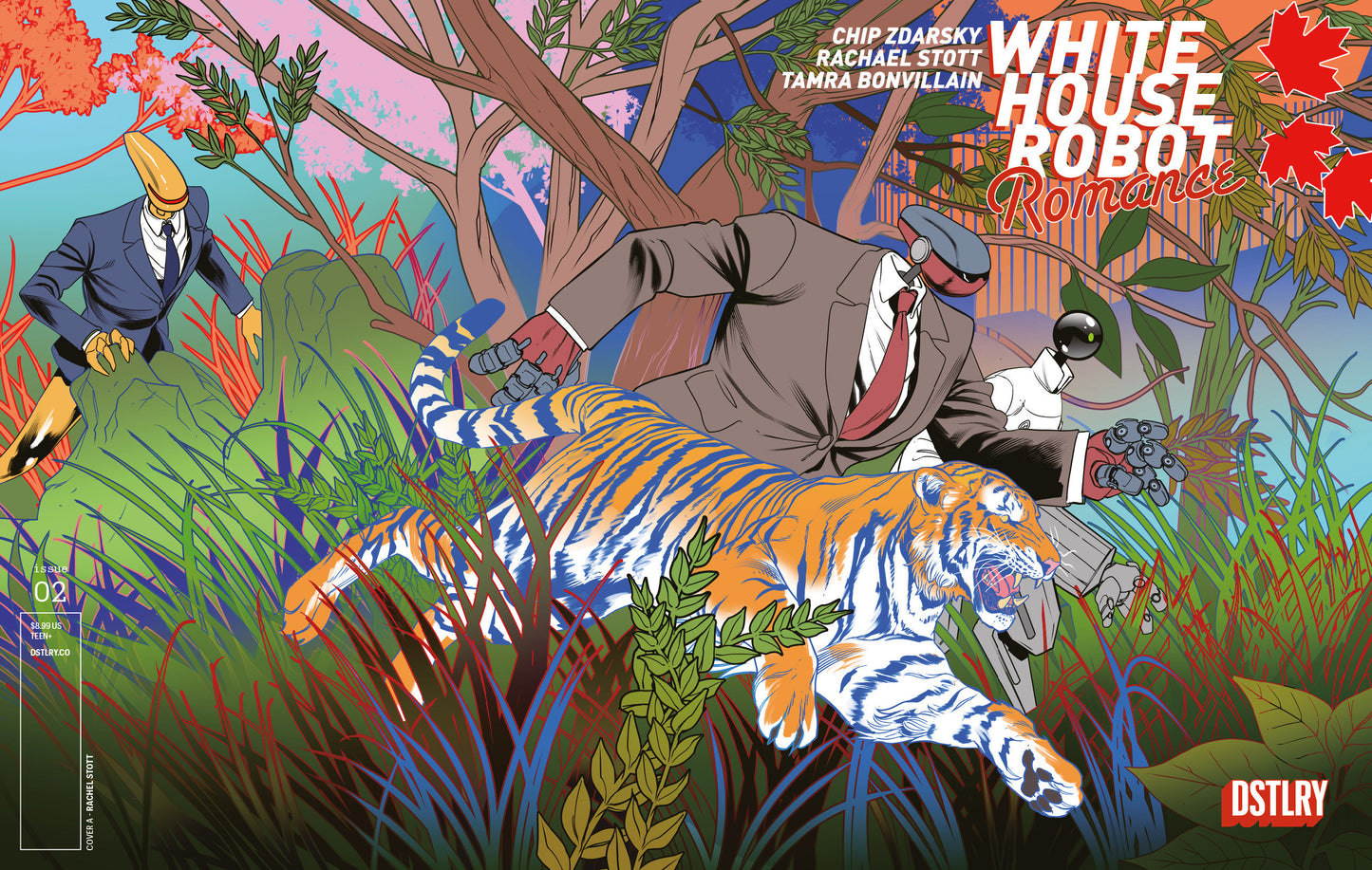 White House Robot Romance #2 Cover A Rachael Stott