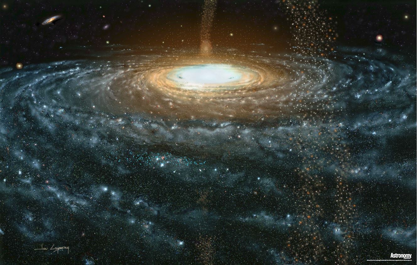 Portrait of the Milky Way Print