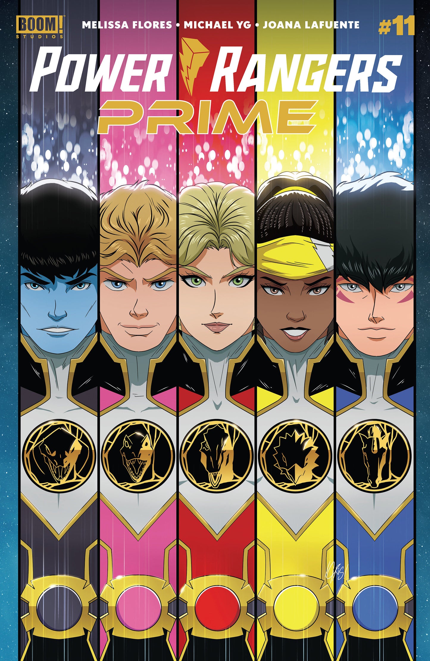 Power Rangers Prime #11 H Foc Reveal Variant (Dressed, Jones)