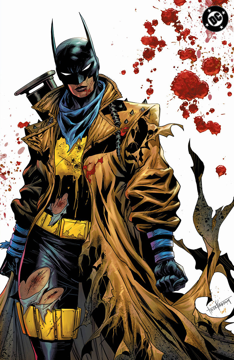 ABSOLUTE BATMAN #24 TYLER KIRKHAM BATTLE DAMAGED THE BAT EXCLUSIVE VIRGIN VAR (09/23/2026)