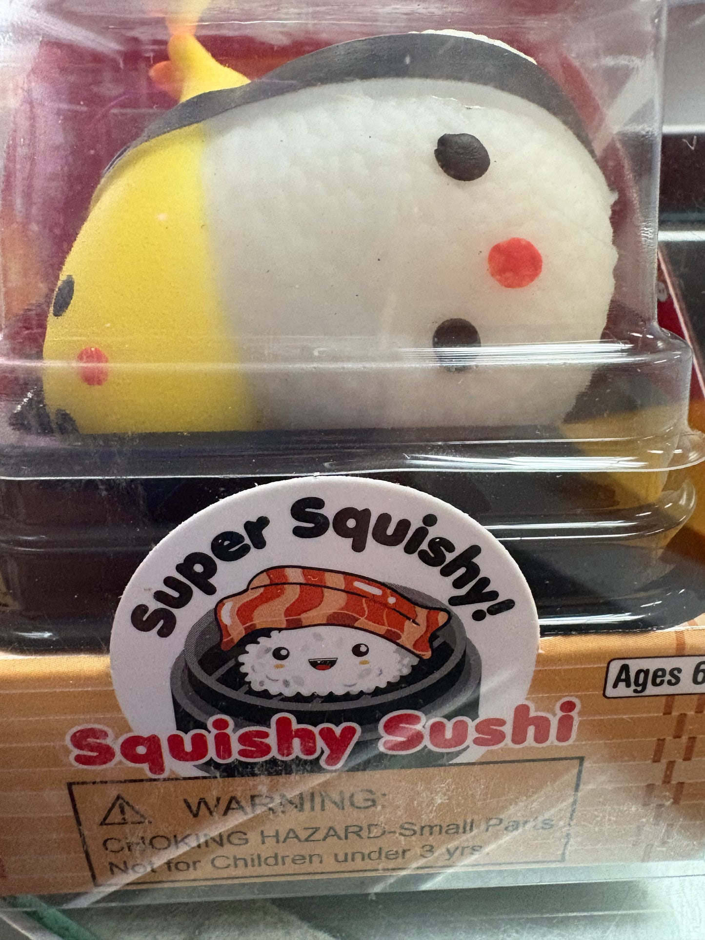 Squishy Sushi yellow & white