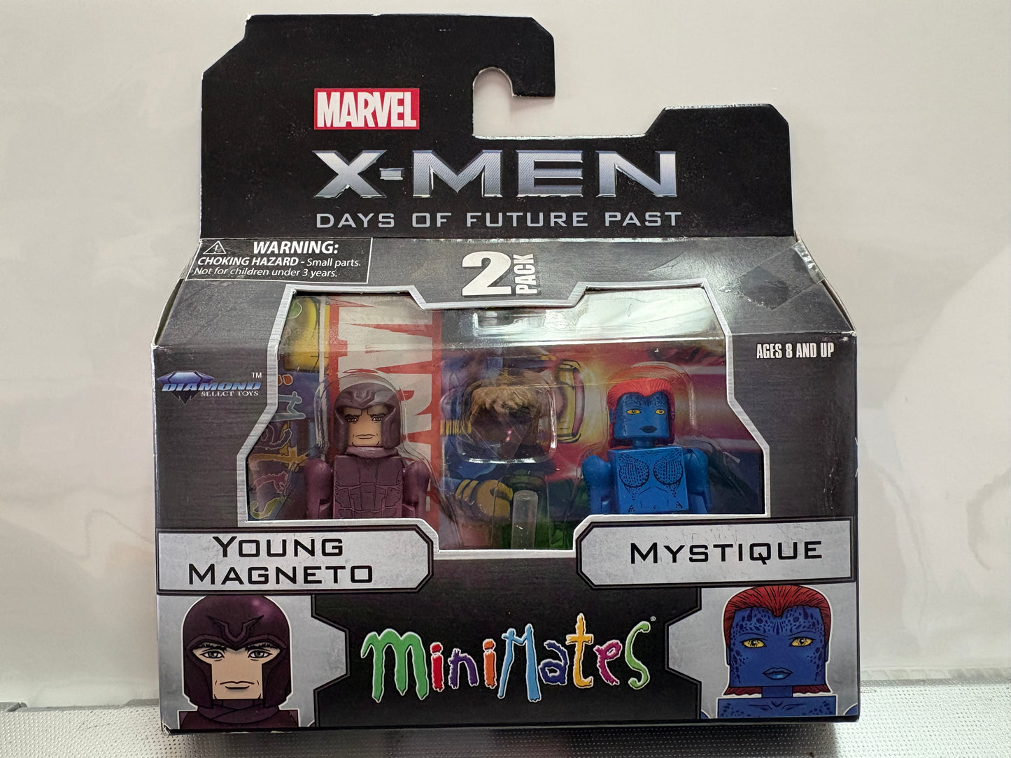 X-Men Days Of Future Past Minimates Young Magneto & Mystique