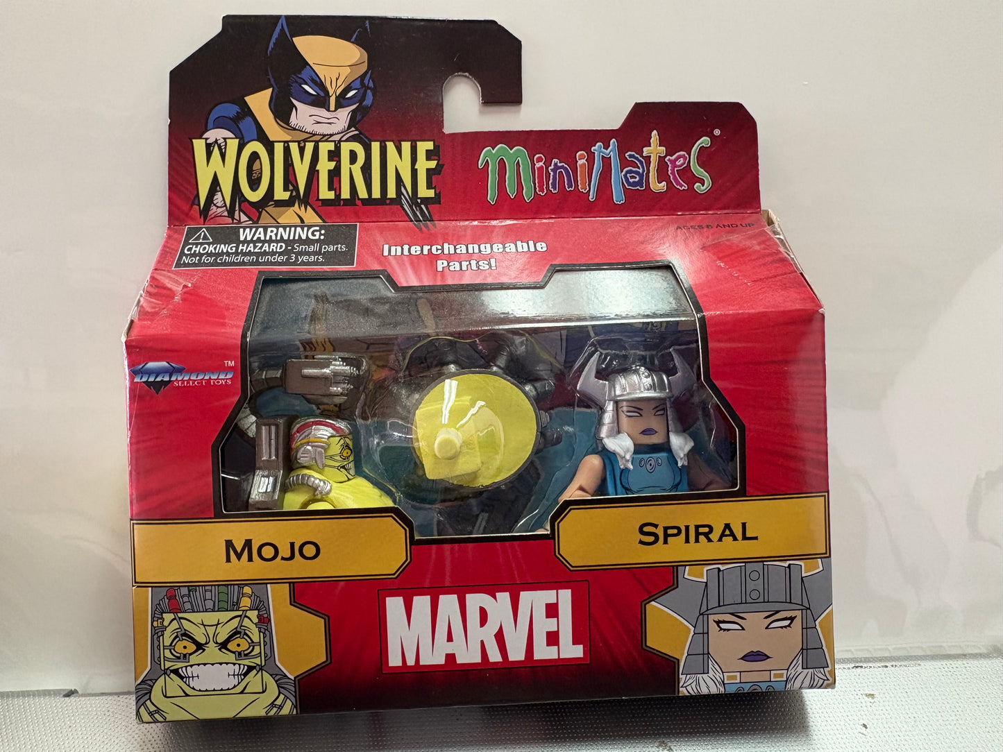 Wolverine Minimates Mojo & Spiral