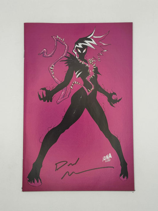 [SIGNED by David Nakayama] KING IN BLACK GWENOM VS CARNAGE #1 (OF 3) UNKNOWN COMICS DAVID NAKAYAMA EXCLUSIVE VIRGIN VAR (11/30/2022)