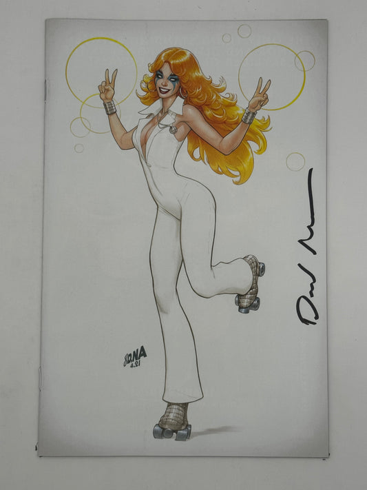 [Signed by David Nakayama] X-FACTOR #9 VIRGIN UNKNOWN COMICS DAVID NAKAYAMA EXCLUSIVE DAZZLER VAR